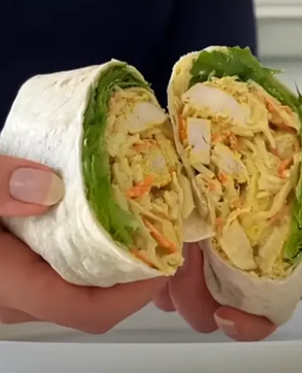Crunchy Chicken Wraps