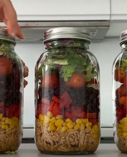 Tex Mex Salad Jars
