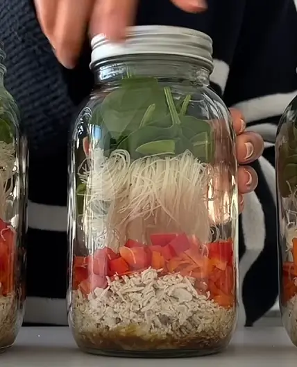 Chicken Noodle Soup Jar