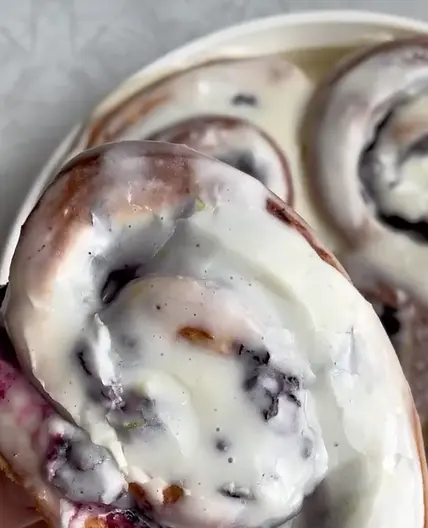 Lemon Blueberry Rolls