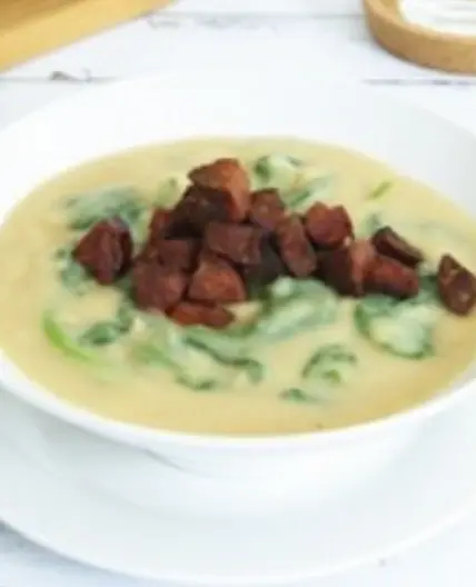 Butter bean and chorizo soup