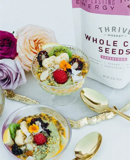 Avocado Ginger Chia Seed Pudding