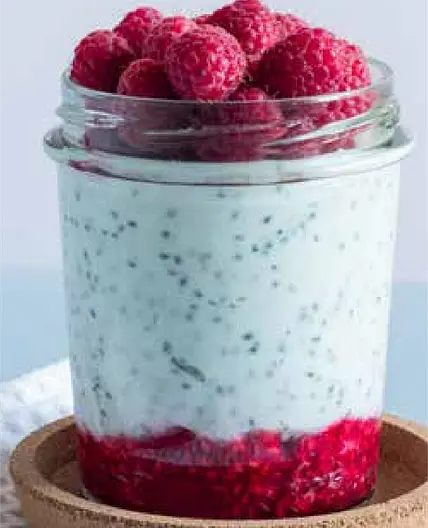 Lemon Berry Chia Seed Pudding