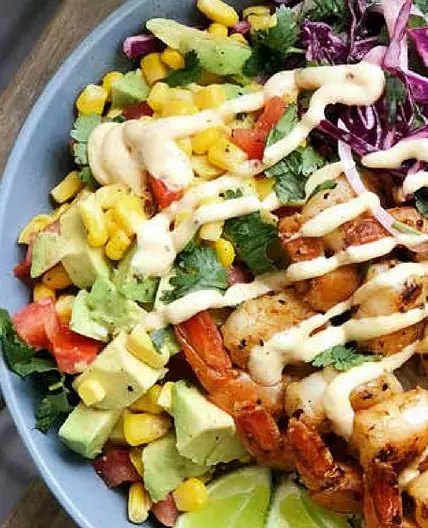 Shrimp Taco Bowl