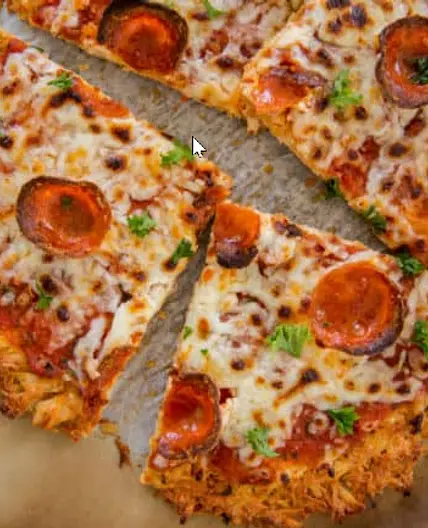 Zero carb pizza crust