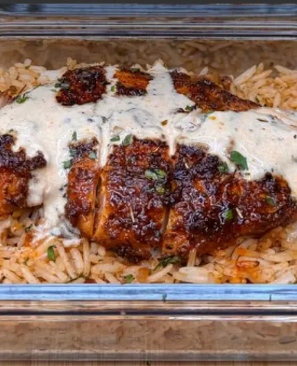 Creamy Cajun Chicken & Rice - 532 Calories
