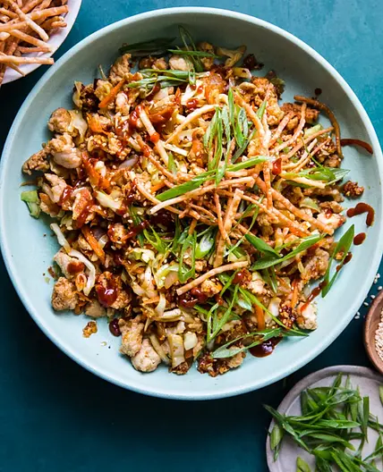 Sesame-Ginger Turkey Salads