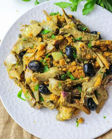 Artichokes Napoletana