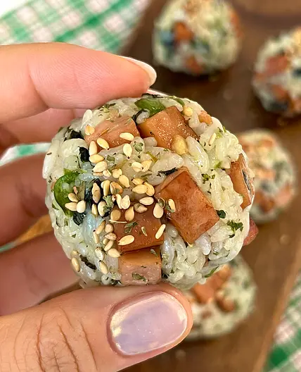 Spicy Spam Rice Balls