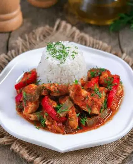 Соте из курицы По-турецки