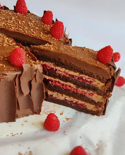 Raspberry Chocolate Cake
