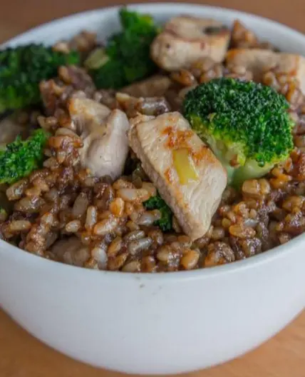 Chicken, Broccoli and Brown Rice