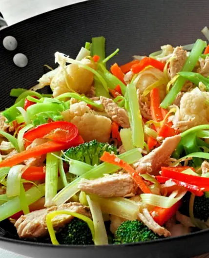 Healthy Chicken Veggie Stir Fry