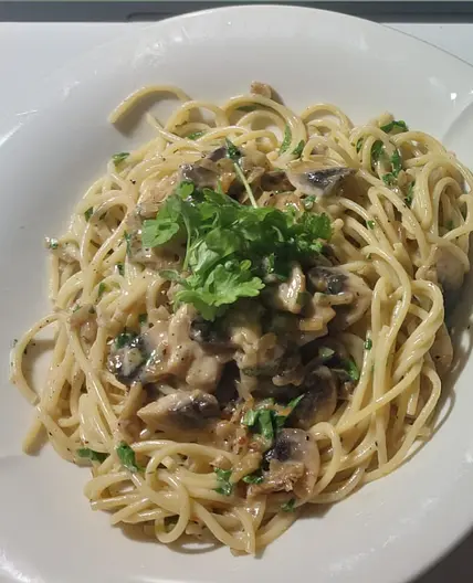 Mushroom pasta