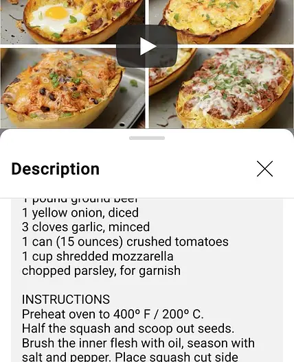 Tasty's spaghetti squash