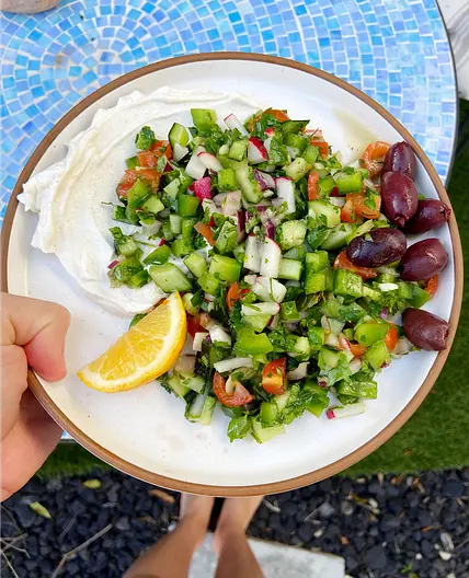 Mediterranean Yogurt Bowl