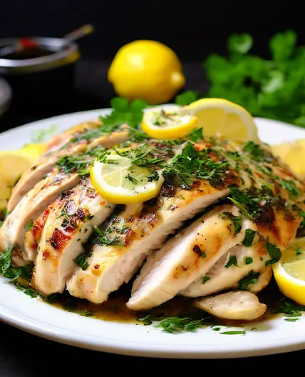 Lemon herb chicken😋