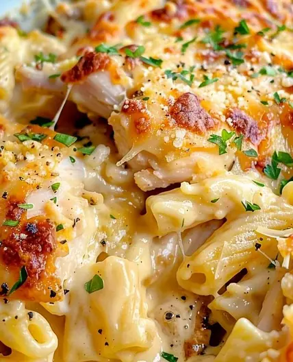 Crack Chicken Mac & Cheese