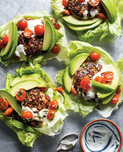 Turkey-Veggie Burgers