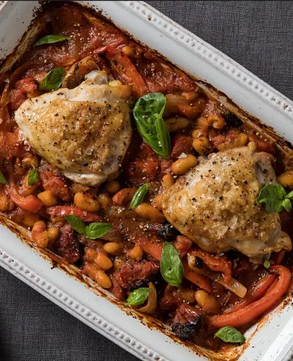 ROAST CHICKEN AL POMODORO