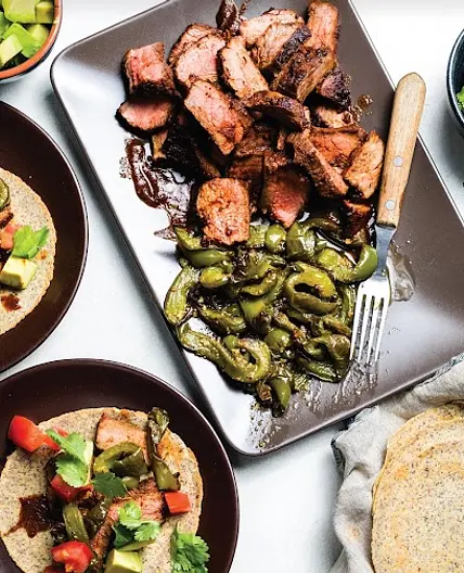 One-Pan Steak Fajitas