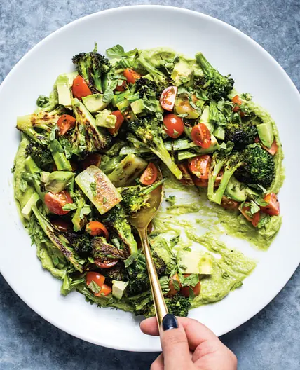 Roasted Broccoli Salad