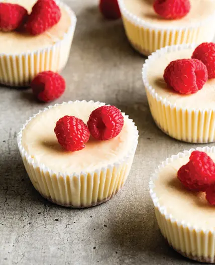 Mini Lemon Cheesecake Cups