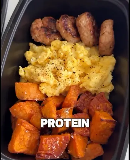 Sweet Potato Breakfast Meal Prep Bowls