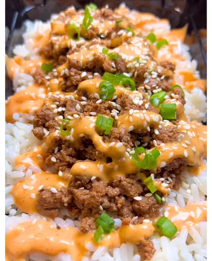 KOREAN BEEF RICE BOWLS