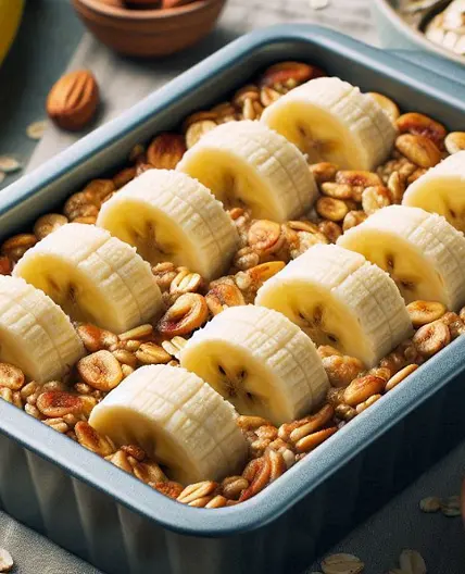 Bananen-Hafer-Snack