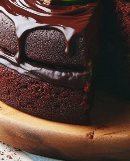 (Vegan, No Sugar) Zucchini-Schokokuchen