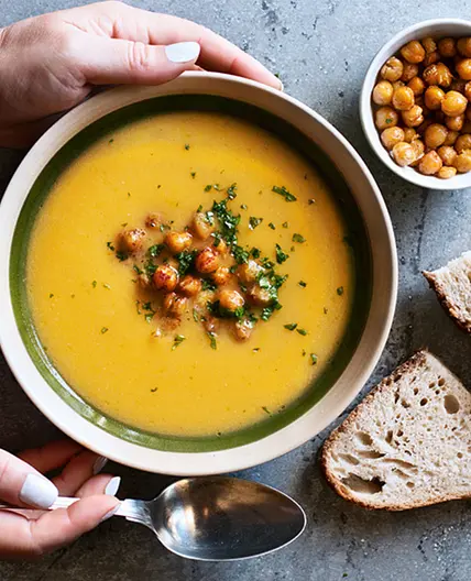 Crunchy Pumpkin Soup