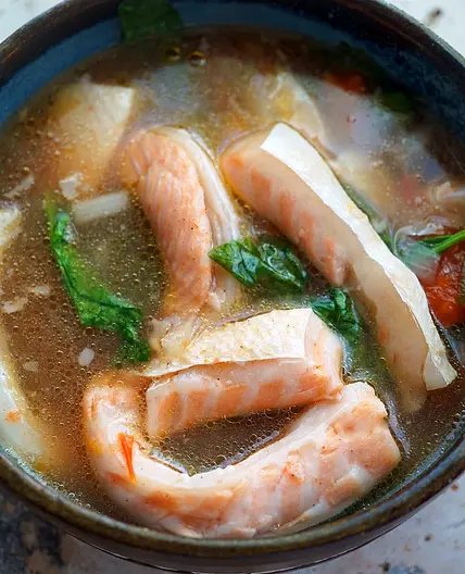 Instant Pot Sinigang Na Salmon