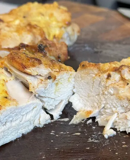 Mayo Cream Cheese Mustard Chicken Breast