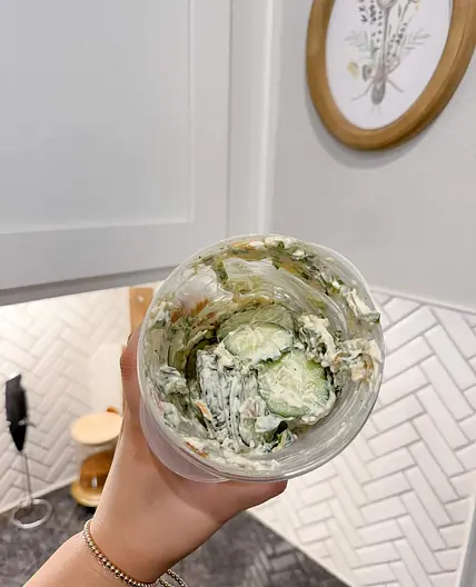 Jalapeno poppee cucumber salad