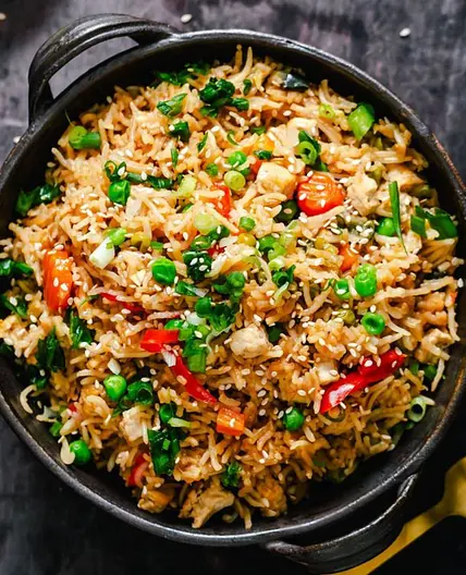 Vegan Teriyaki Fried Rice Recipe