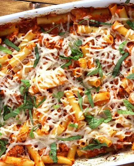 Easy Vegan Baked Ziti with Beyond Meat Recipe