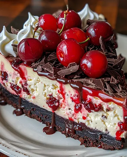 Black Forest Cheesecake Symphony