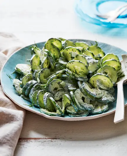 Creamy Cucumber Salad