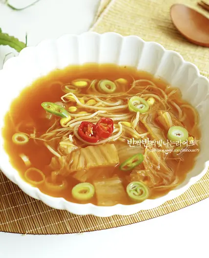 김치 콩나물국 레시피