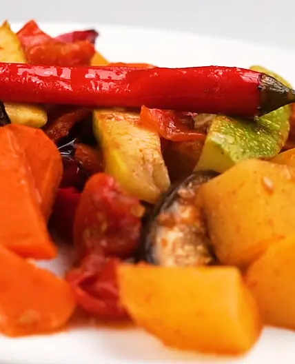 Delicious Oven Roasted Vegetables