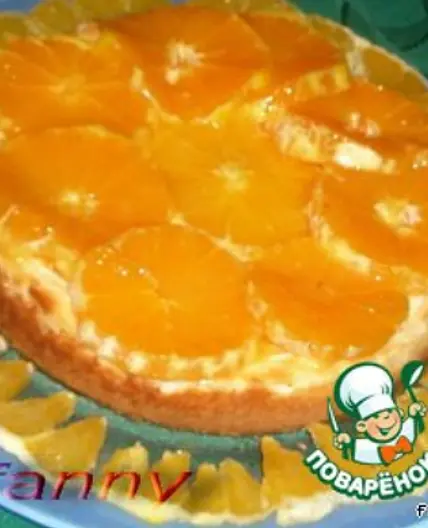 Чизкейк с апельсинами