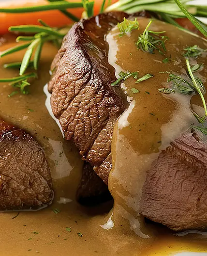 Roast Beef with Gravy (Freezer/Gluten Free/Low Sodium/Dairy Free)