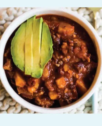 Turkey & Sweet Potato Crockpot Chili