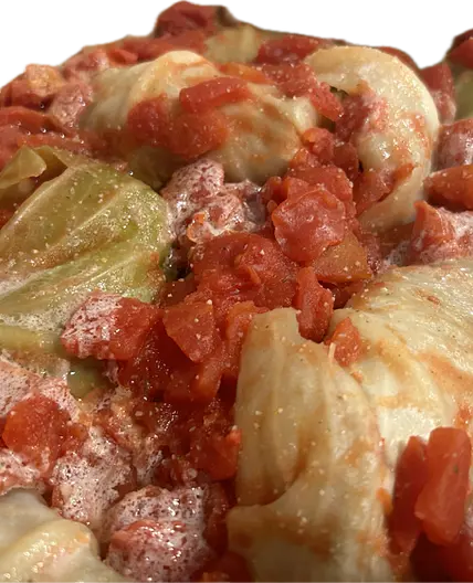 Stuffed Cabbage in Slow Cooker - Created by Ella