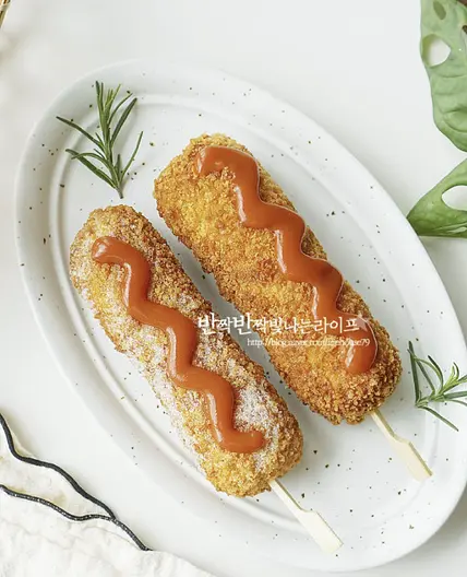 식빵 치즈 핫도그 만드는법
