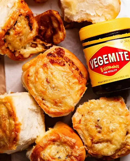 Cheese and Vegemite Scrolls