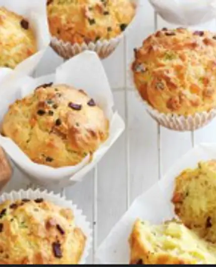 Bacon and Cheese muffins recipe