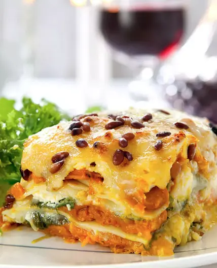 Pumpkin Lasagna