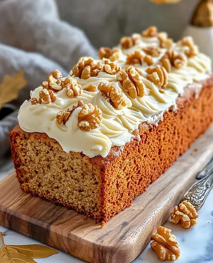 Pumpkin Walnut Spice Bread